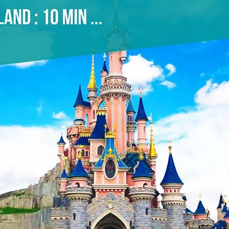 Disneyland House - Terrace - Sunny - Parking Ferienhaus